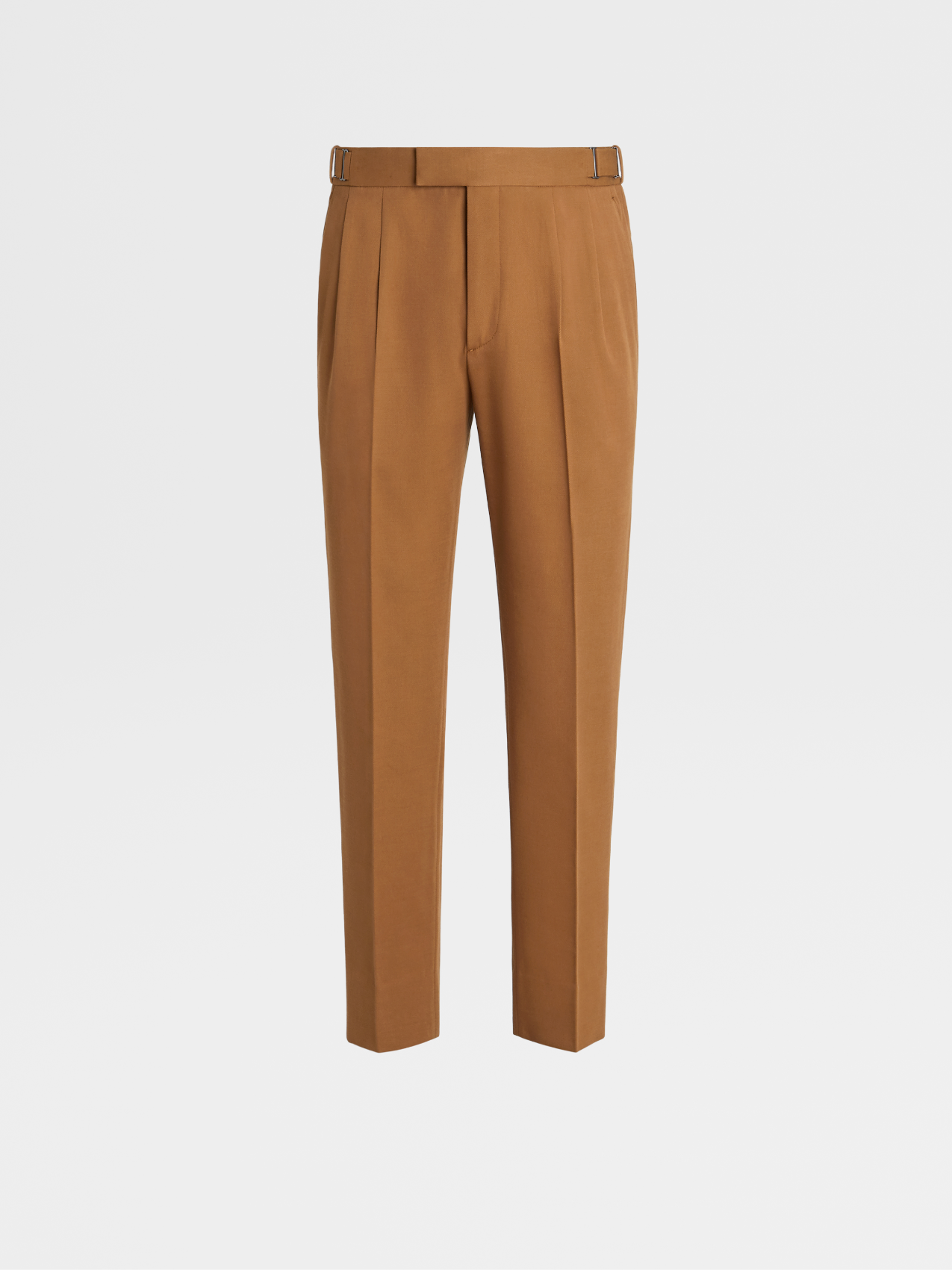 Dark Foliage Cotton and Wool Pants